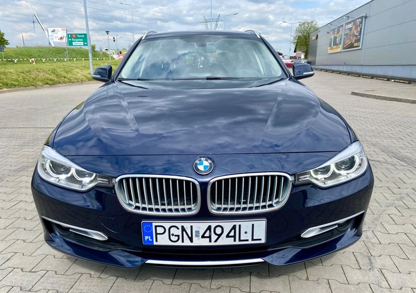 BMW Seria 3 cena 49900 przebieg: 175000, rok produkcji 2014 z Trzemeszno małe 46